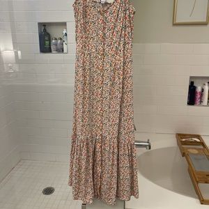 Floral maxi dress